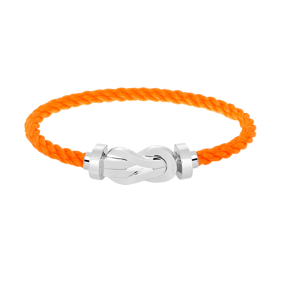 [Everoly JW]CHANCE LARGE 8 FIGURE BUCKLE NO DIAMOND BRACELET SILVER
