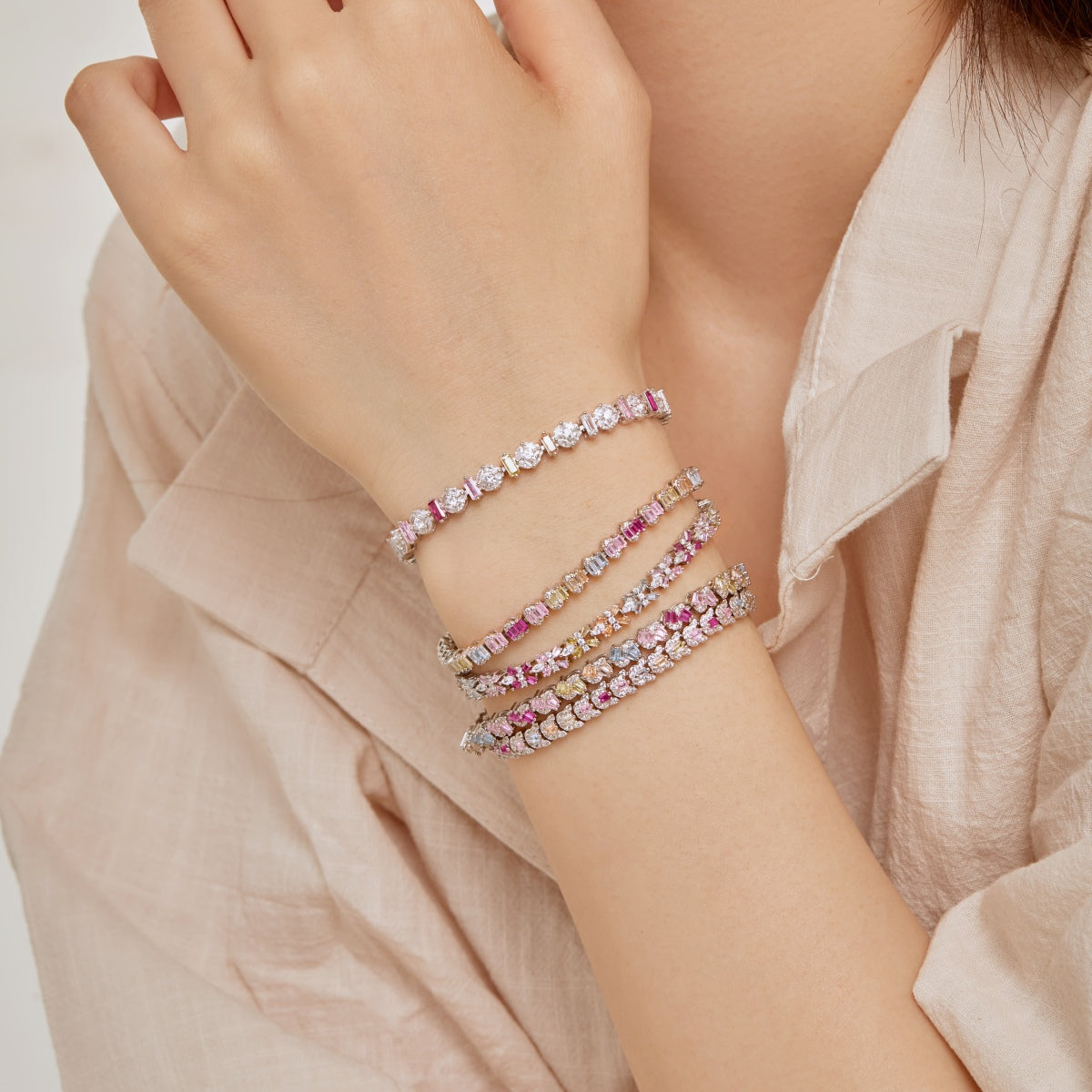 [Everoly JW]Unique Colorful Butterfly Shape Party Bracelet