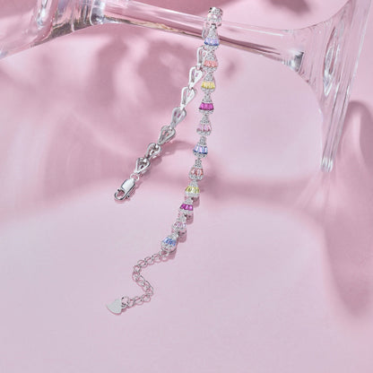 [Everoly JW]Radiant Water Drop Shape Daily Bracelet