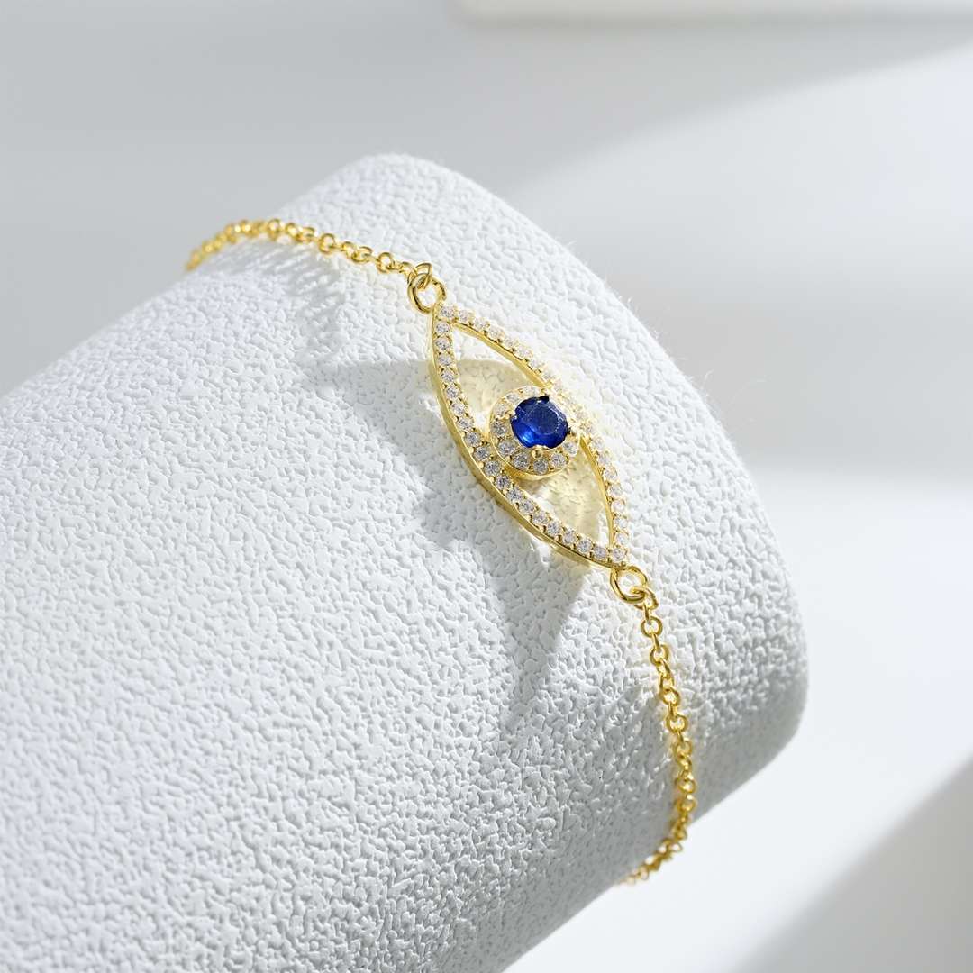 [Everoly JW]Devil's Eye Hollow Design Bracelet