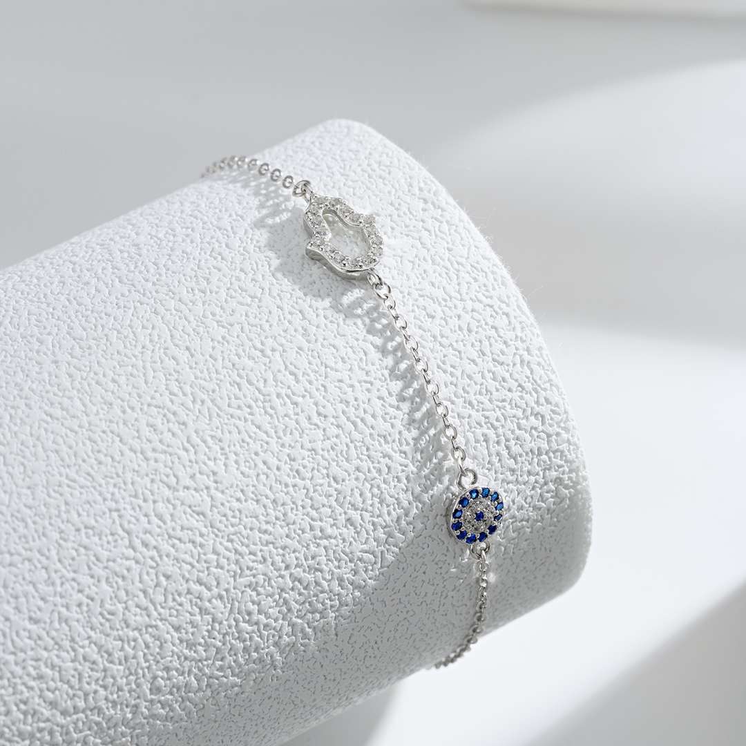 [Everoly JW]Gost Shape & Round Shape Necklace