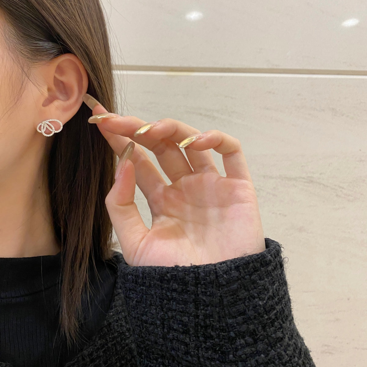 [Everoly JW]Exquisite Butterfly Shape Earrings