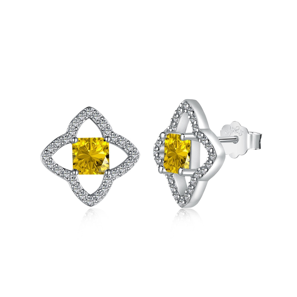 [Everoly JW]Elegant Star Shape Princess Cut Daily Earrings