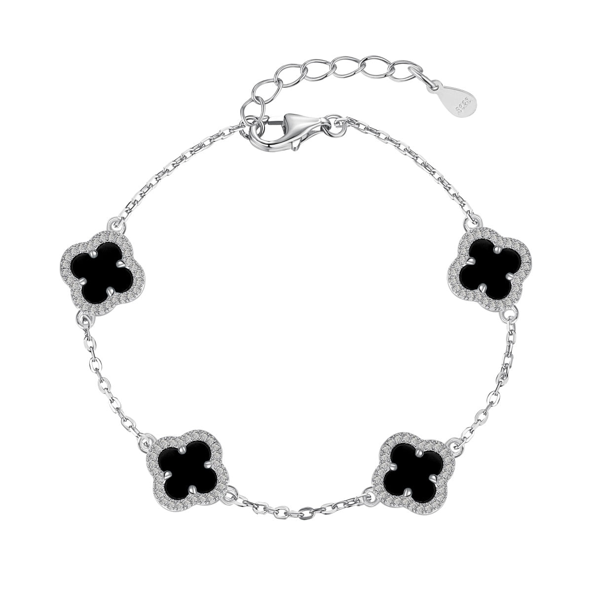 [Everoly JW]Four-Leaf Clover Exquisite Bracelet