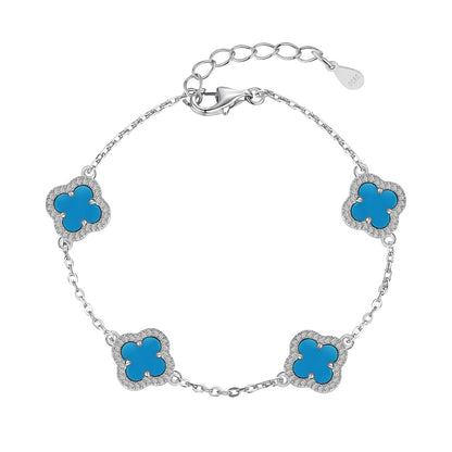 [Everoly JW]Four-Leaf Clover Exquisite Bracelet