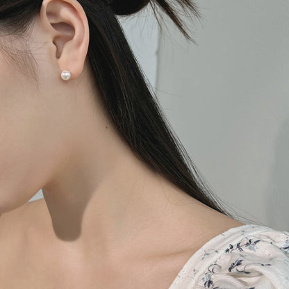 [Everoly JW]Delicate Pearl Earrings