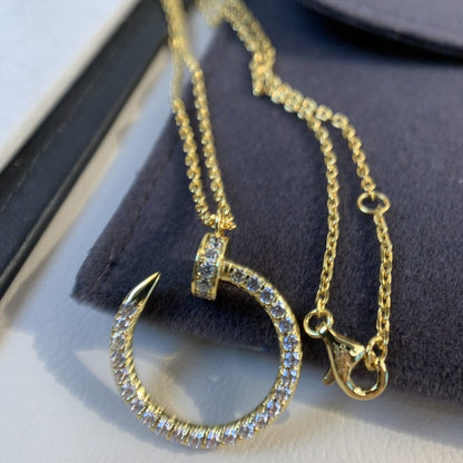 [Everoly JW]JUSTE NECKLACE GOLD DIAMONDS