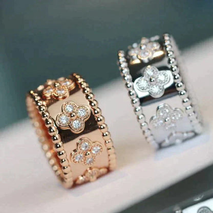 [Everoly JW]KLEEBLATT-KALEIDOSKOP-RING 10MM