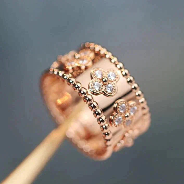 [Everoly JW]KLEEBLATT-KALEIDOSKOP-RING 10MM