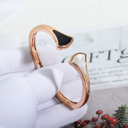 [Everoly JW]DREAM BRACELET OPEN PINK GOLD MOP