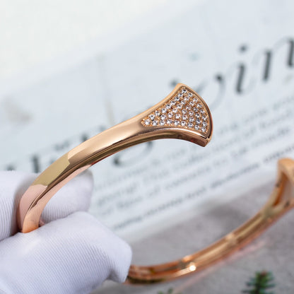 [Everoly JW]DREAM BRACELET OPEN PINK GOLD MOP DIAMOND