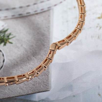 [Everoly JW]SERPENTI BRACELET PINK GOLD DIAMOND