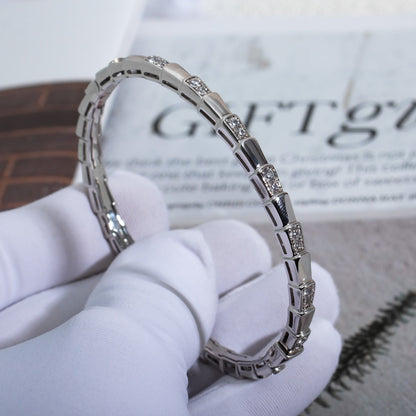 [Everoly JW]SERPENTI BRACELET SILVER DIAMOND