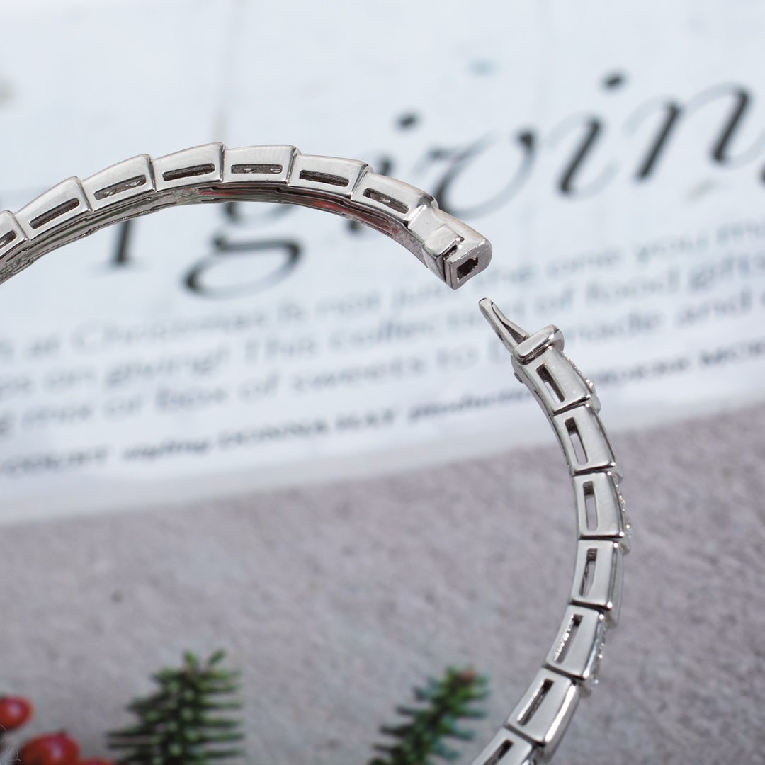 [Everoly JW]SERPENTI BRACELET SILVER DIAMOND