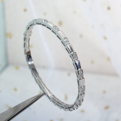 [Everoly JW]SERPENTI BRACELET SILVER DIAMOND