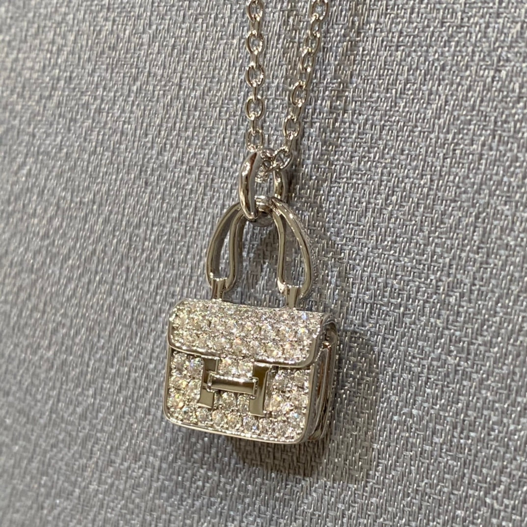 [Everoly JW]CONSTANCE PEDANT DIAMOND NECKLACE