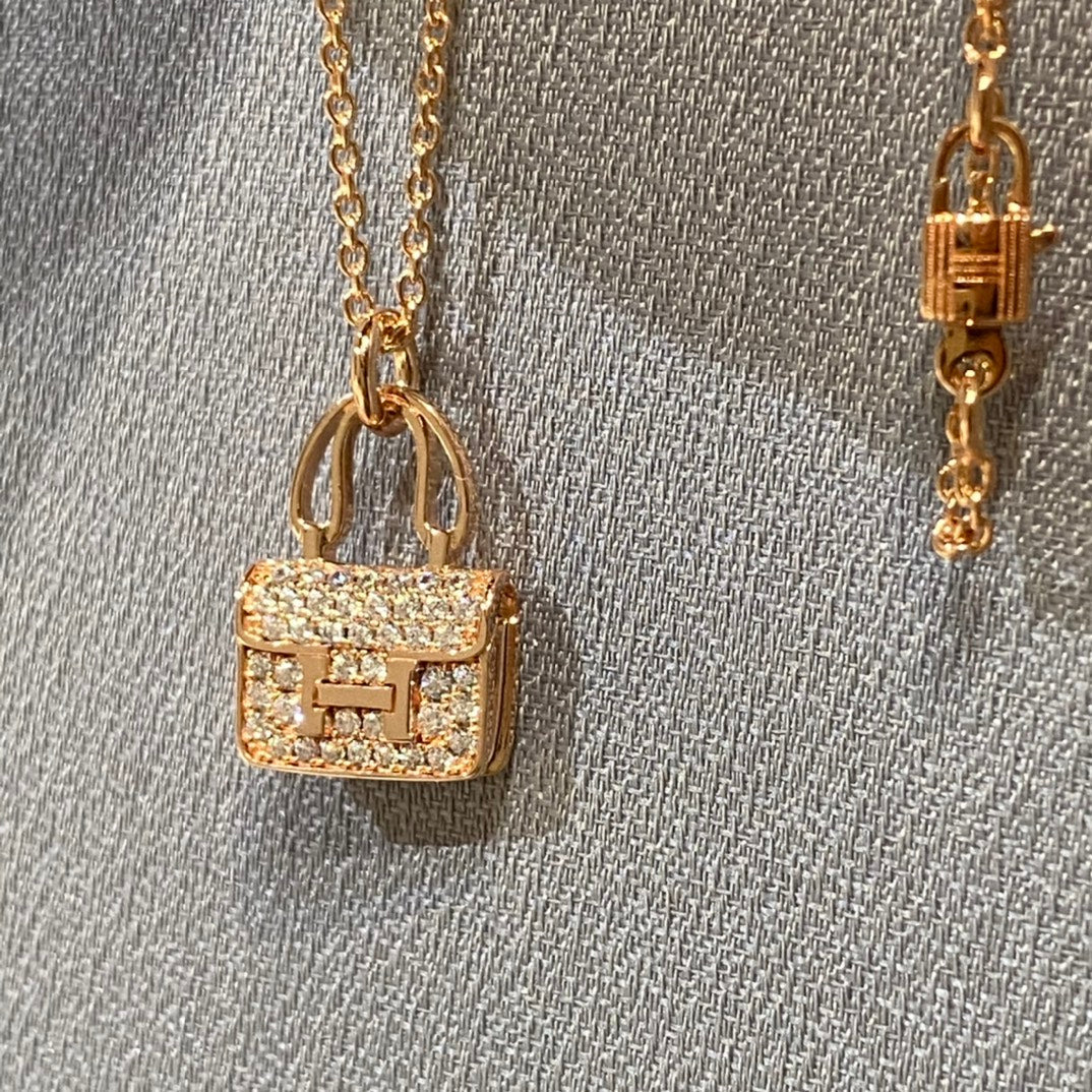 [Everoly JW]CONSTANCE PEDANT DIAMOND NECKLACE