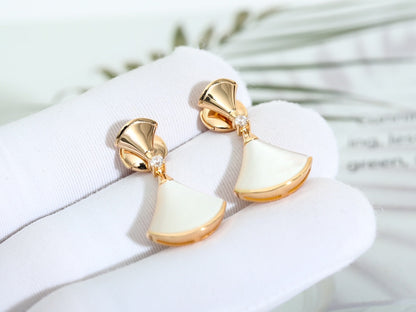 [Everoly JW]DREAM MOP PINK GOLD EARRINGS