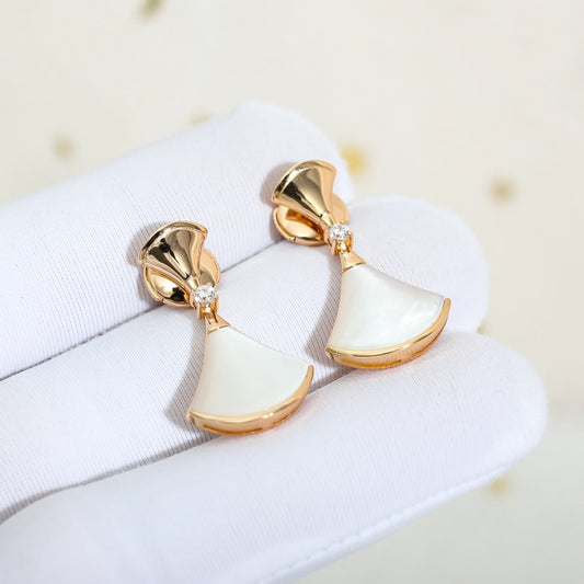 [Everoly JW]DREAM MOP PINK GOLD EARRINGS