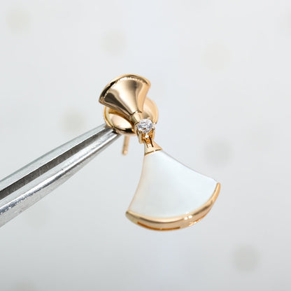 [Everoly JW]DREAM MOP PINK GOLD EARRINGS
