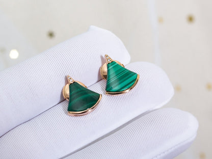[Everoly JW]DIVAS DREAM EARRINGS PINK GOLD