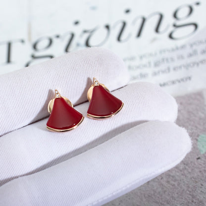 [Everoly JW]DIVAS DREAM EARRINGS PINK GOLD