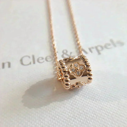 [Everoly JW]PERLEE PEDANT NECKLACE GOLD / ROSE GOLD