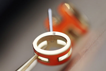 [Everoly JW] MINI POP H OHRRINGE ORANGE