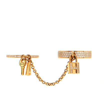 [Everoly JW]HM KELLY CLOCHETTE DOPPELRING MIT DIAMANTEN