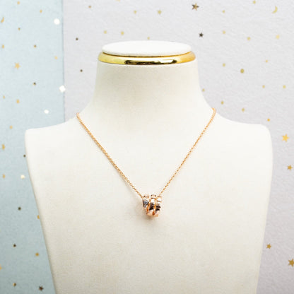 [Everoly JW]SERPENTI PINK GOLD NECKLACE DIAMOND