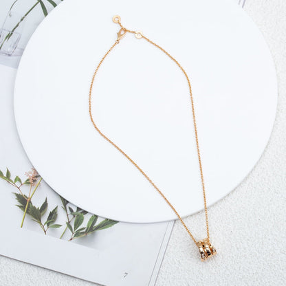 [Everoly JW]SERPENTI PINK GOLD NECKLACE DIAMOND