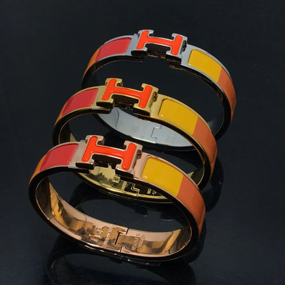 [Everoly JW]H ARMBAND ORANGE REGENBOGEN KERAMIK