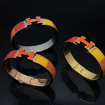 [Everoly JW]H ARMBAND ORANGE REGENBOGEN KERAMIK