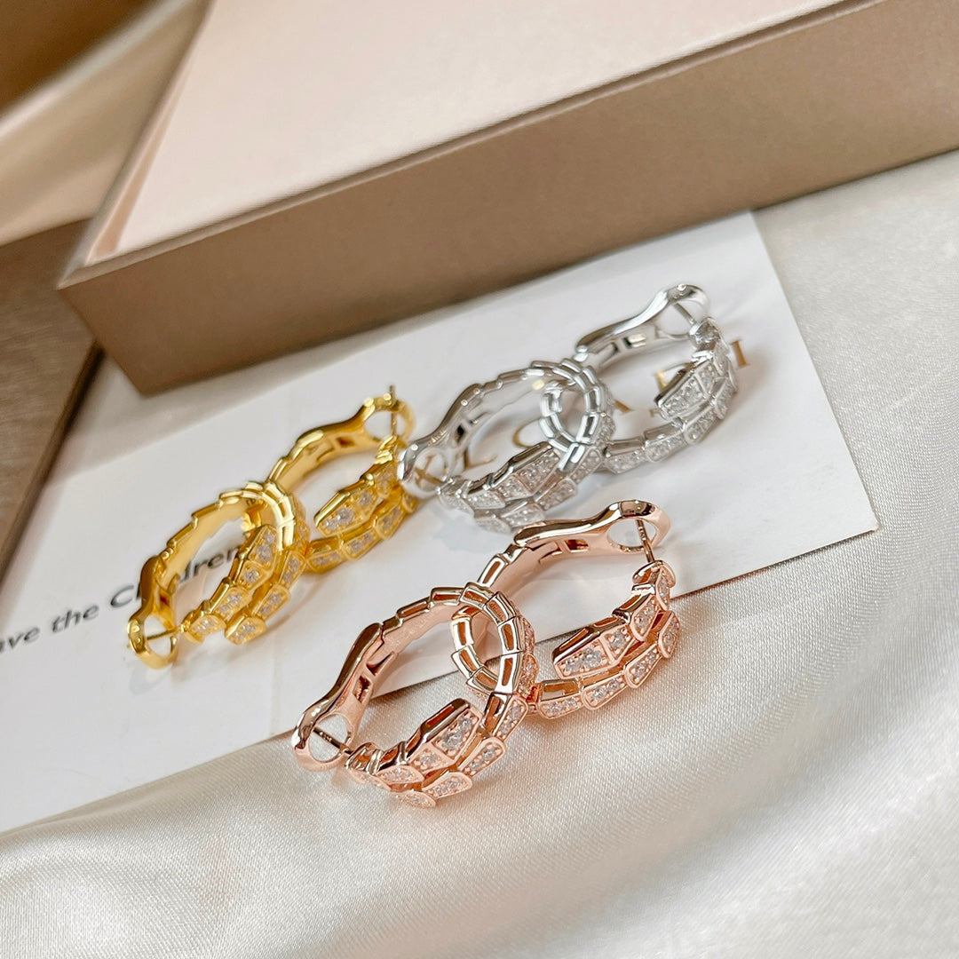 [Everoly JW]SERPENTI OHRRINGE DIAMANT