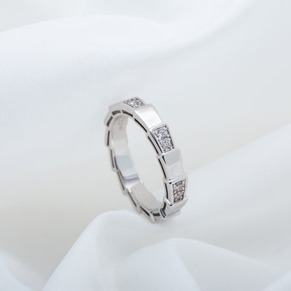 [Everoly JW]SERPENTI RING SILVER  3MM