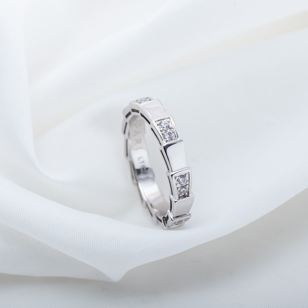 [Everoly JW]SERPENTI RING SILVER  3MM