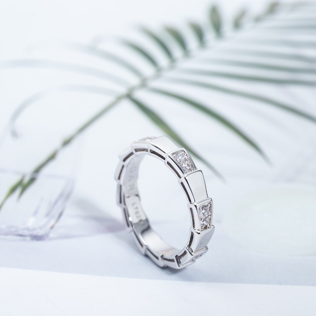 [Everoly JW]SERPENTI RING SILVER  3MM