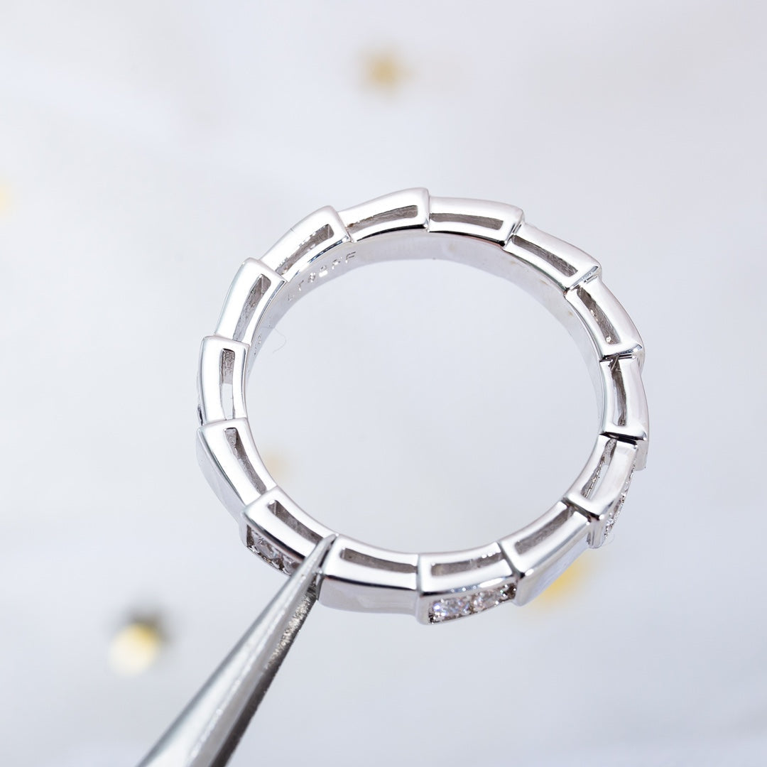 [Everoly JW]SERPENTI RING SILVER  3MM