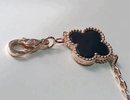 [Everoly JW] CLOVER 5 MOTIFS MULTICOLOR BRACELET