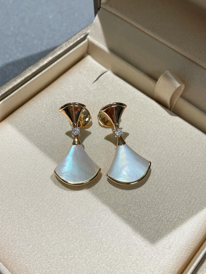 [Everoly JW]DREAM MOP 1 DIAMOND EARRINGS
