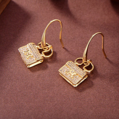 [Everoly JW]KELLY DIAMOND EARRINGS