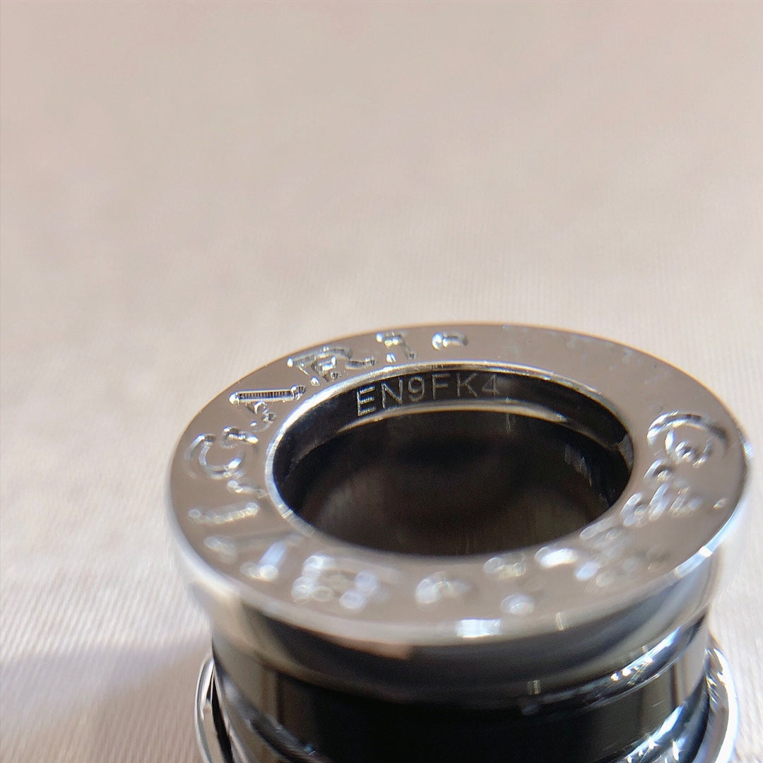 [Everoly JW]ZERO 1 SCHWARZE KERAMIK-SILBER-HALSKETTE