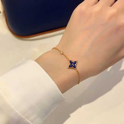 [Everoly JW]COLOR STAR PINK GOLD DIAMOND BRACELET