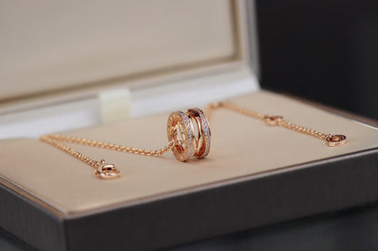 [Everoly JW]ZERO 1 PINK GOLD NECKLACE