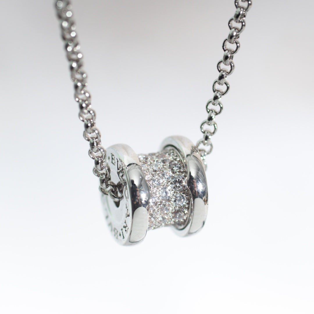 [Everoly JW]ZERO 1 SILVER DIAMOND NECKLACE