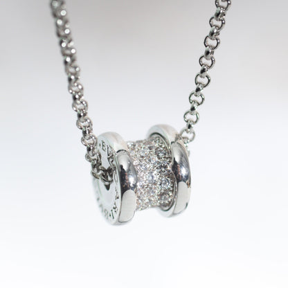 [Everoly JW]ZERO 1 SILVER DIAMOND NECKLACE
