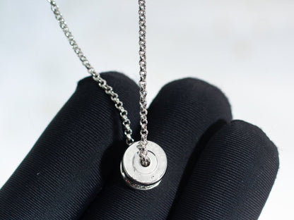 [Everoly JW]ZERO 1 SILVER DIAMOND NECKLACE