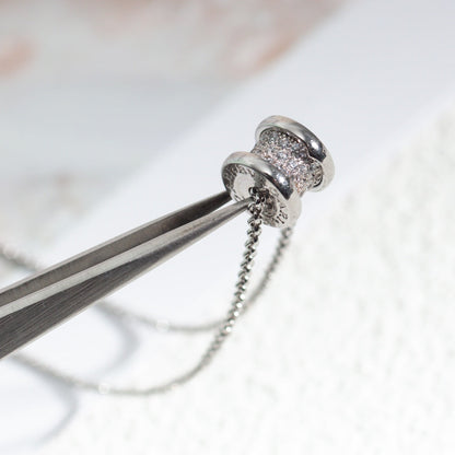 [Everoly JW]ZERO 1 SILVER DIAMOND NECKLACE