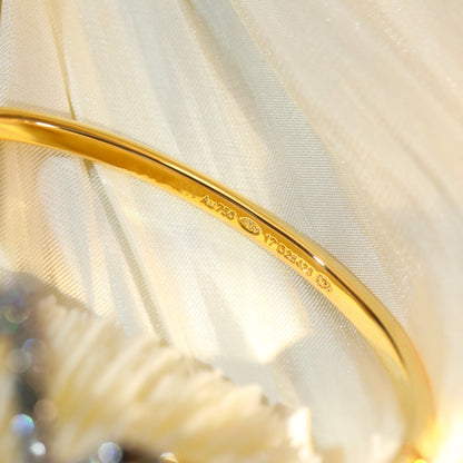 [Everoly JW]VOLTE UPSITEN DOWN GOLD DIAMANT ARMBAND