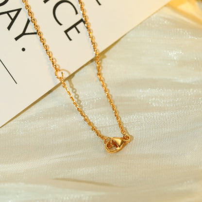 [Everoly JW]VOLT SILVER DIAMOND PEDANT NECKLACE